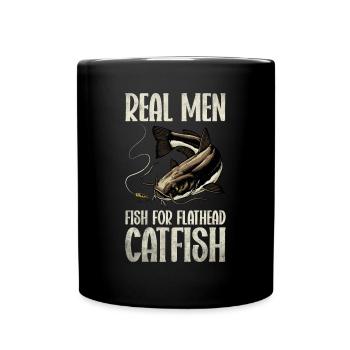 Poisson-chat pêcheur Poisson-chat Pêche au poisson-chat Pêche au poisson-chat - Mug uni - noir - Devant
