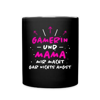 Gamerin Spruch Videospiel Sprüche Gamerin Geschenk - Tasse einfarbig - Schwarz - Vorne
