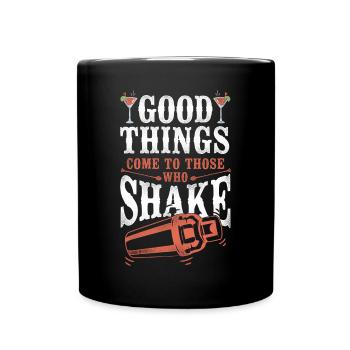 Barman Mixologue Bonnes choses - Mug uni - noir - Devant