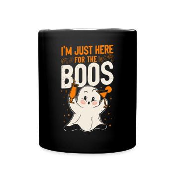Barman Mixologue Halloween Jeu de mots - Mug uni - noir - Devant