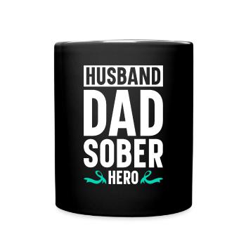 Sensibilisation à la prévention de la toxicomanie Toxicomanie - Mug uni - noir - Devant