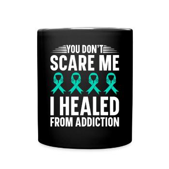 Sensibilisation à la prévention de la toxicomanie Toxicomanie - Mug uni - noir - Devant