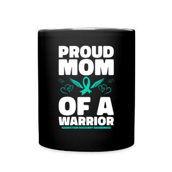 Sensibilisation à la prévention de la toxicomanie Toxicomanie - Mug uni - noir - Devant