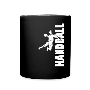Handball Player Handball Ball Handball Game - Full Colour Mug - black - Front