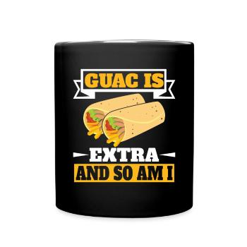 Burrito Gift - Full Colour Mug - black - Front
