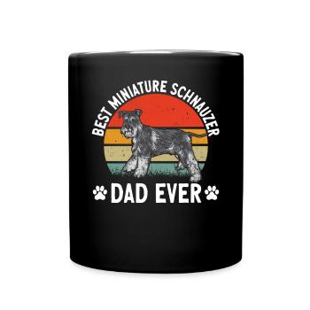 Schnauzer nain Chien Schnauzer - Mug uni - noir - Devant