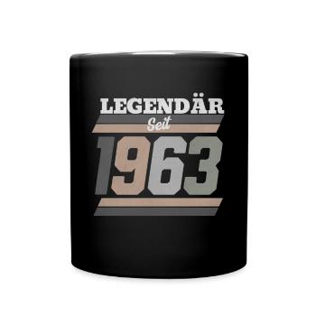 1963 - Tasse einfarbig - Schwarz - Vorne