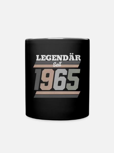 1965 - Tasse einfarbig - Schwarz