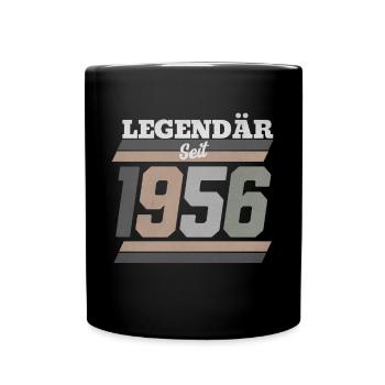 Legendär seit 1956 - Tasse einfarbig - Schwarz - Vorne