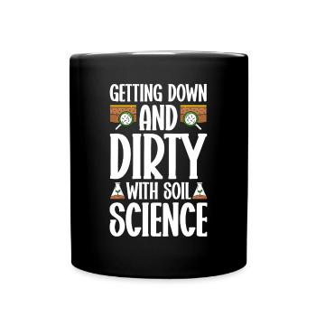 Soil Scientist Agricultural Scientist - Full Colour Mug - black - Front