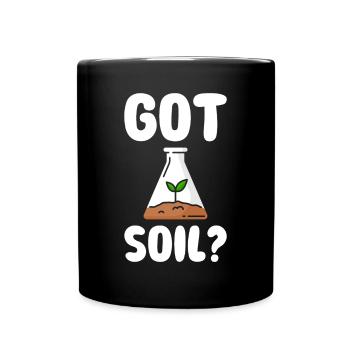 Soil Scientist Agricultural Scientist - Full Colour Mug - black - Front