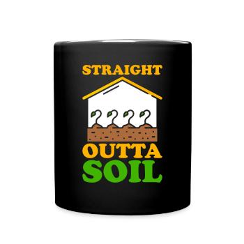 Soil Scientist Agricultural Scientist - Full Colour Mug - black - Front