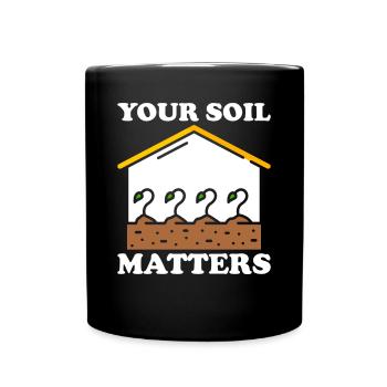 Soil Scientist Agricultural Scientist - Full Colour Mug - black - Front