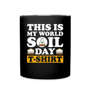 Soil Scientist Agricultural Scientist - Full Colour Mug - black - Front