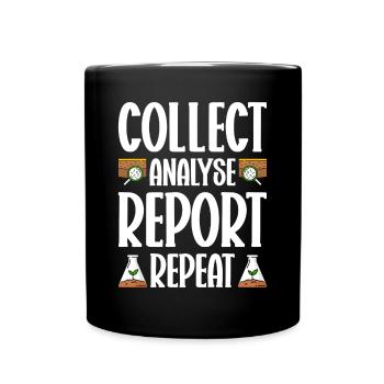Soil Scientist Agricultural Scientist - Full Colour Mug - black - Front