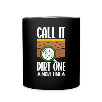 Soil Scientist Agricultural Scientist - Full Colour Mug - black - Front