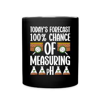 Soil Scientist Agricultural Scientist - Full Colour Mug - black - Front
