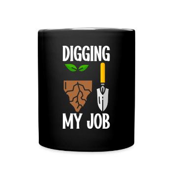 Soil Scientist Agricultural Scientist - Full Colour Mug - black - Front