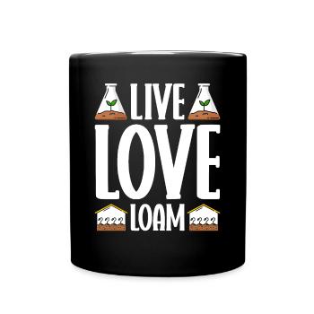 Soil Scientist Agricultural Scientist - Full Colour Mug - black - Front