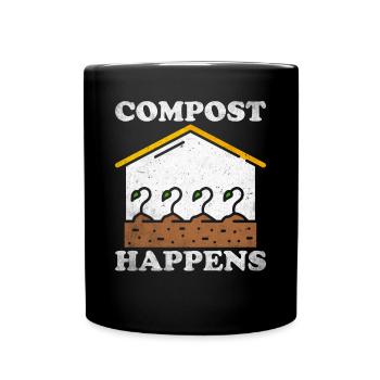 Soil Scientist Agricultural Scientist - Full Colour Mug - black - Front