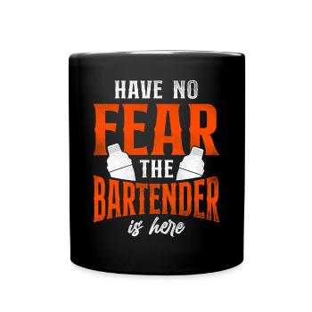 Barman Mixologue N’ayez crainte - Mug uni - noir - Devant