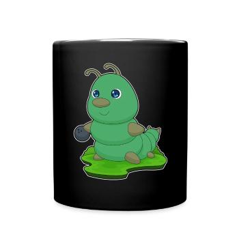 Caterpillar Bowling Boule de bowling - Mug uni - noir - Devant