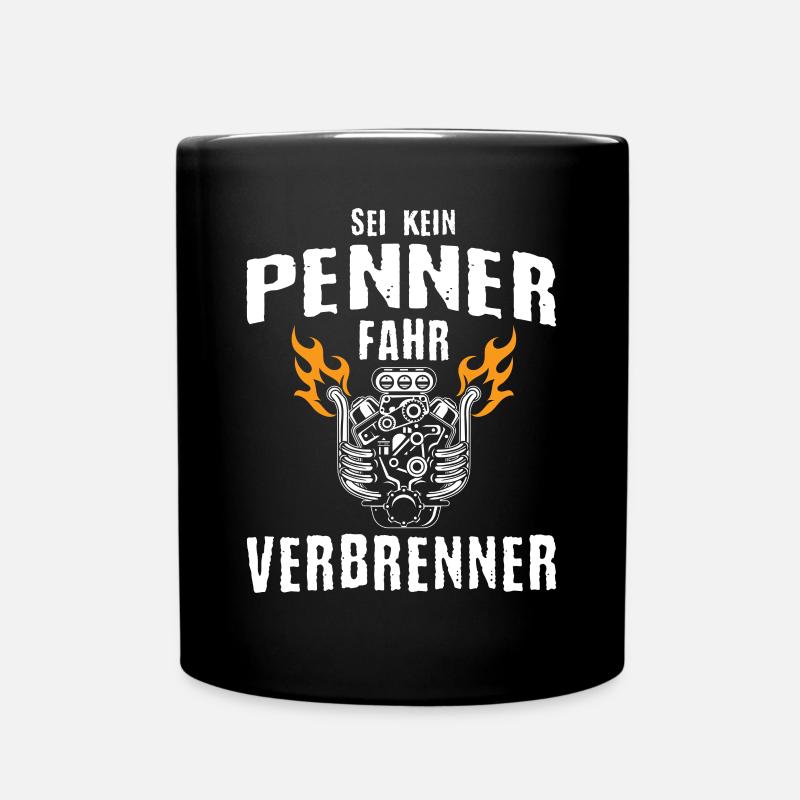 Auto Tuner, KFZ Mechaniker, Racing Car, Tuning - Tasse einfarbig - Schwarz