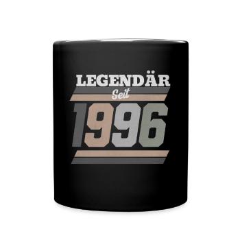 Legendär seit 1996 - Tasse einfarbig - Schwarz - Vorne
