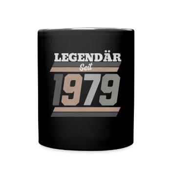 1979 - Tasse einfarbig - Schwarz - Vorne