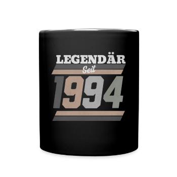 1994 - Tasse einfarbig - Schwarz - Vorne
