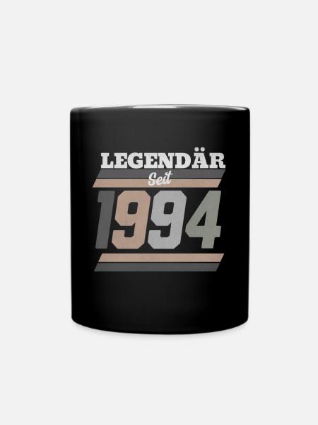 1994 - Tasse einfarbig - Schwarz