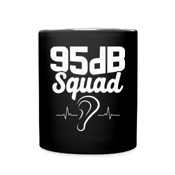 Deaf Pride Awareness ASL Gebärdensprache - Tasse einfarbig - Schwarz - Vorne