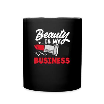 Hautpflege Kosmetikerin Kosmetik - Tasse einfarbig - Schwarz - Vorne