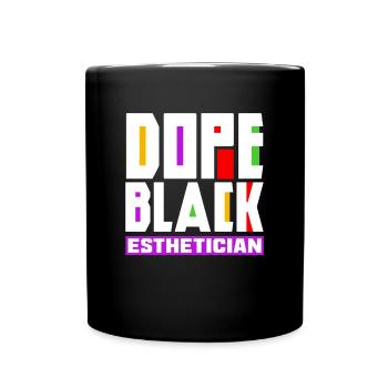 Hautpflege Kosmetikerin Kosmetik - Tasse einfarbig - Schwarz - Vorne