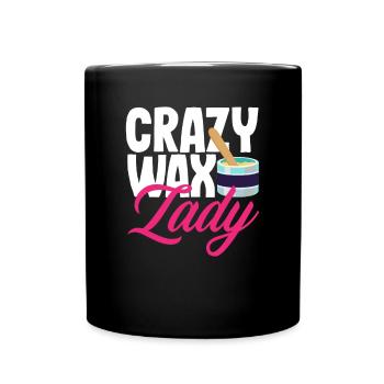 Skin Care Beautician Cosmetics - Full Colour Mug - black - Front