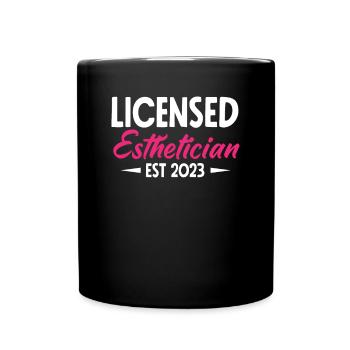 Hautpflege Kosmetikerin Kosmetik - Tasse einfarbig - Schwarz - Vorne