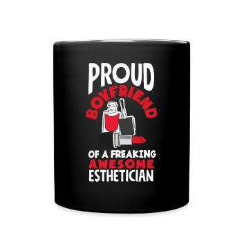 Hautpflege Kosmetikerin Kosmetik - Tasse einfarbig - Schwarz - Vorne