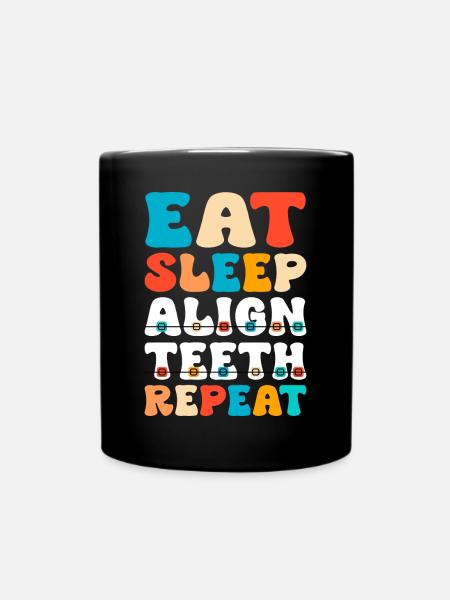 Orthodontiste - Mug uni - noir