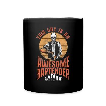 Bartender Mixologist This Guy Is - Full Colour Mug - black - Front