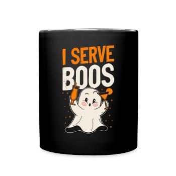 Bartender Mixologist Halloween Pun - Full Colour Mug - black - Front