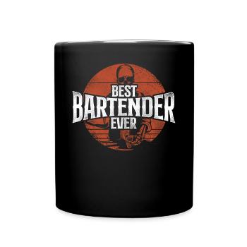 Bartender Mixologist Best - Tasse einfarbig - Schwarz - Vorne