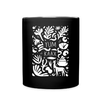 Mayan God Mayan Mythology Old God Yum - Full Colour Mug - black - Front