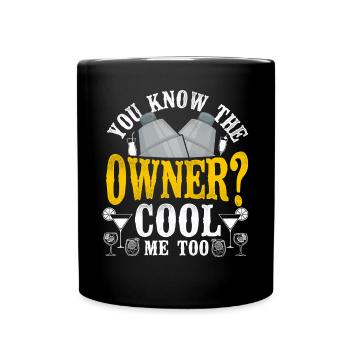 Bartender Mixologist You Know The - Full Colour Mug - black - Front