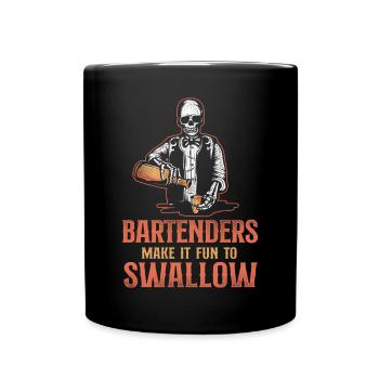 Bartender Mixologist Bartenders - Full Colour Mug - black - Front
