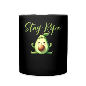 Avocado Gifts - Full Colour Mug - black - Front