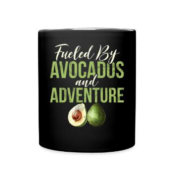 Avocado Gifts - Full Colour Mug - black - Front