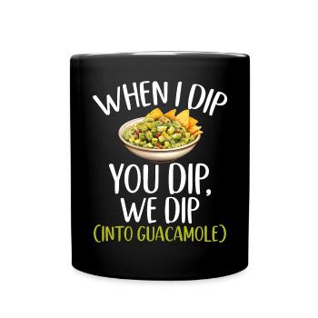 Avocado Gifts - Full Colour Mug - black - Front