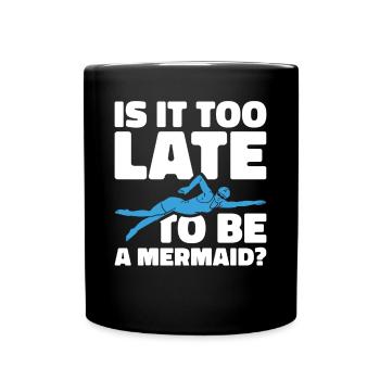 Swimming Water Sports Pool Swimming Swimmers - Full Colour Mug - black - Front