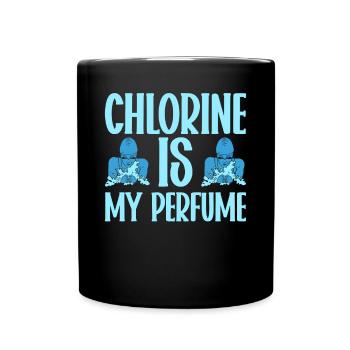 Swimming Water Sports Pool Swimming Swimmers - Full Colour Mug - black - Front