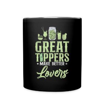 Bartender Mixologist Great Tippers - Full Colour Mug - black - Front